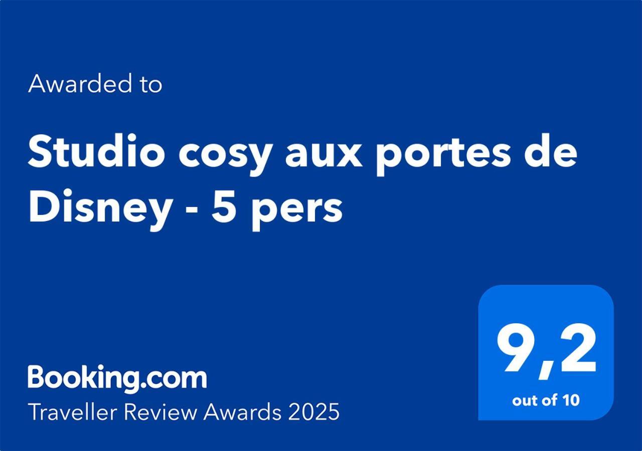 Studio Cosy Aux Portes De Disney - 5 Pers Chessy  Zewnętrze zdjęcie